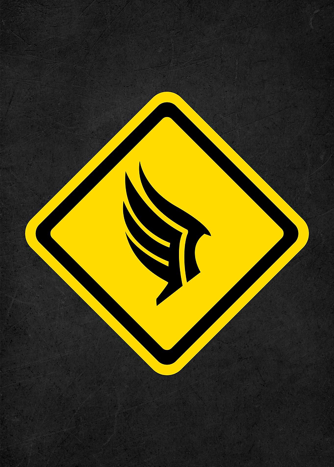 gaming road sign