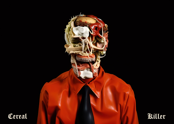 Arcimboldo decomposing hea
