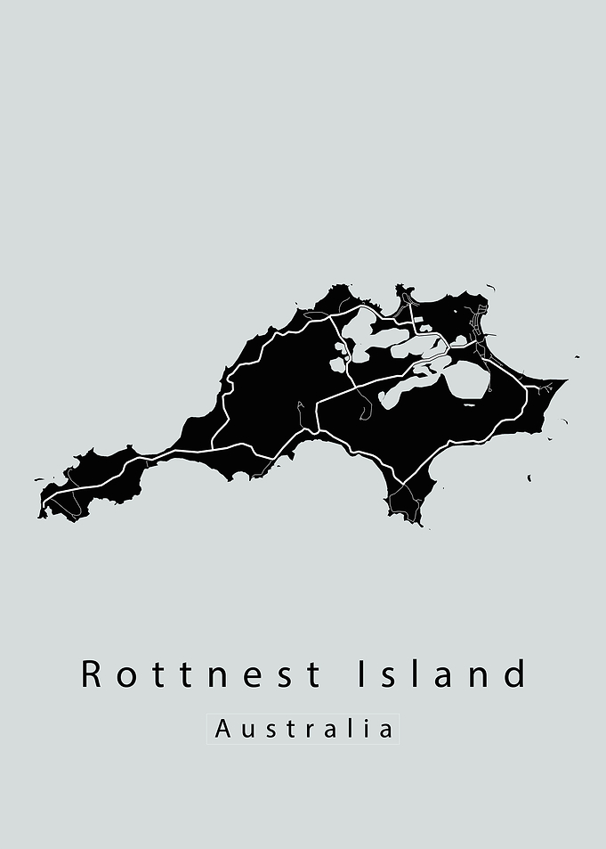 Rottnest Island Map