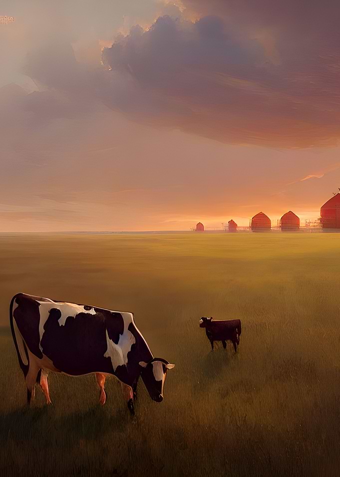 Cows on the Pasture