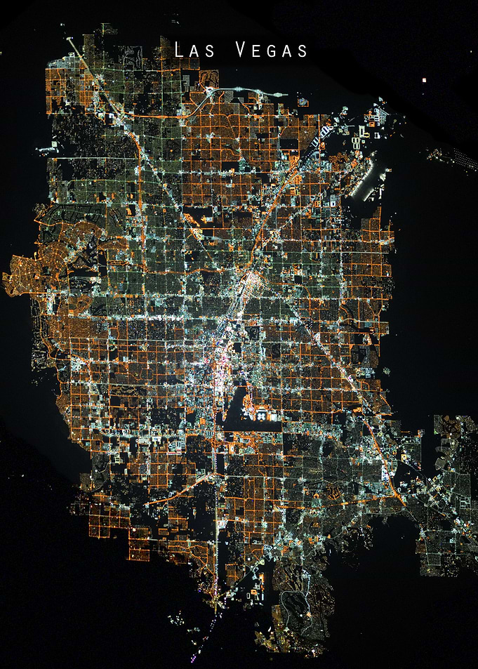 Las Vegas at night