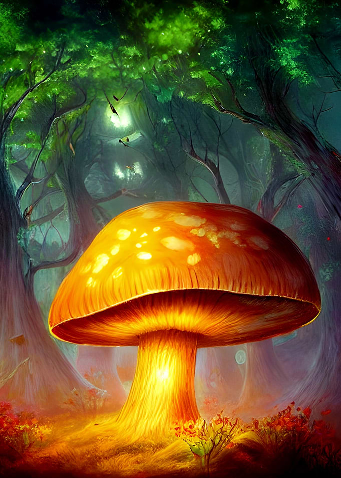 Giant Magical Mushroom