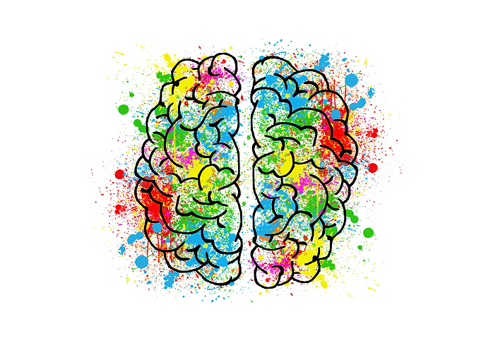 brain colorful