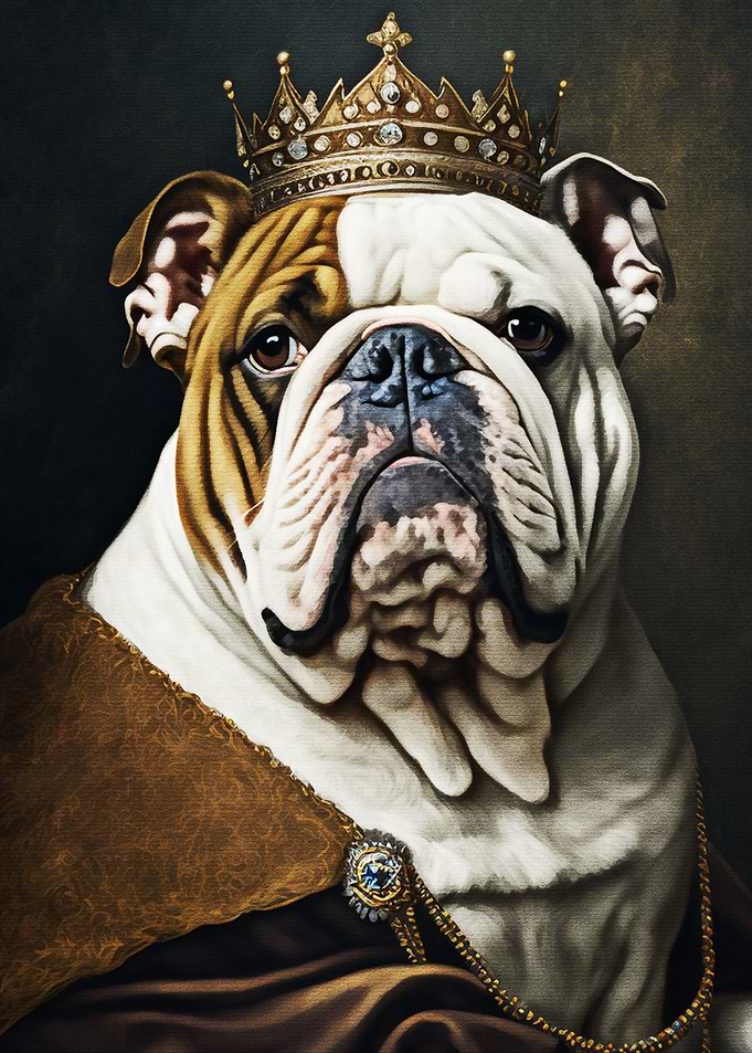 Royal Dog Paint