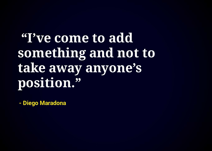 Diego Maradona quotes