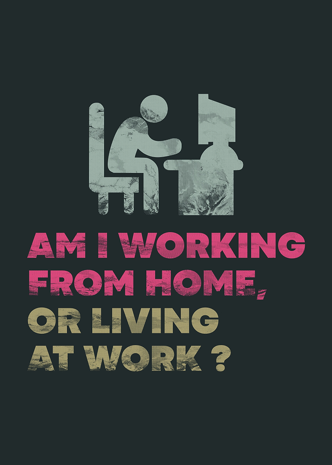 Work From Home Posters