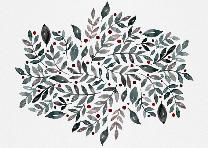 Seasonal Branches gray