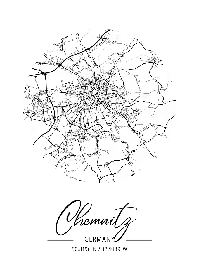 Chemnitz City Map