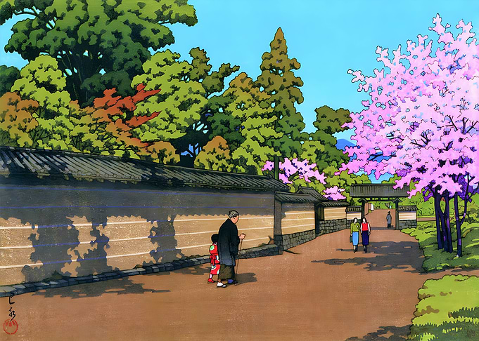 Ukiyo e Daigo Spring