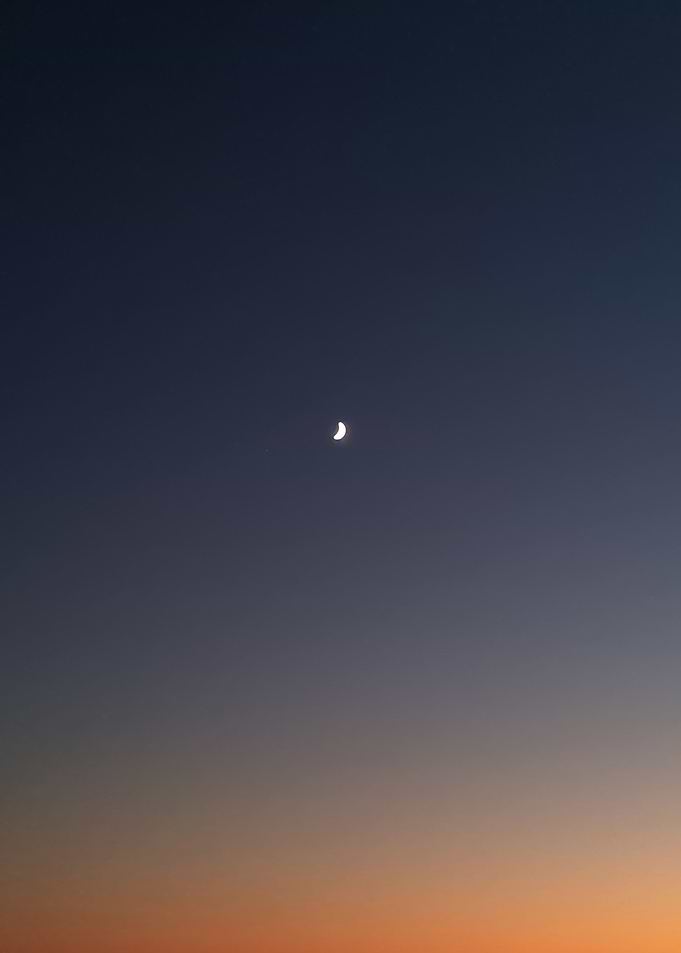sky + moon