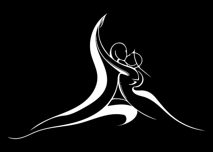 Dance Line Art Minimal