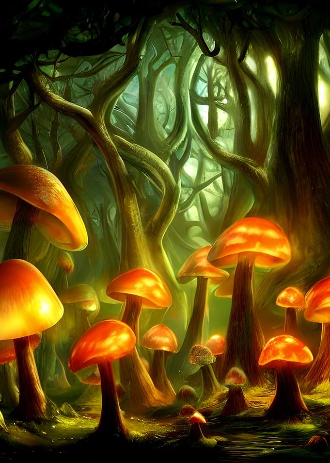 Magic Mushroom Forest