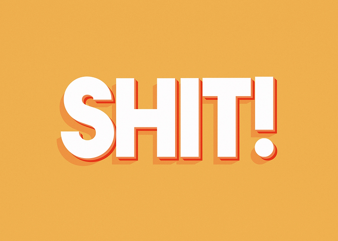 Pop text 3d retro shit
