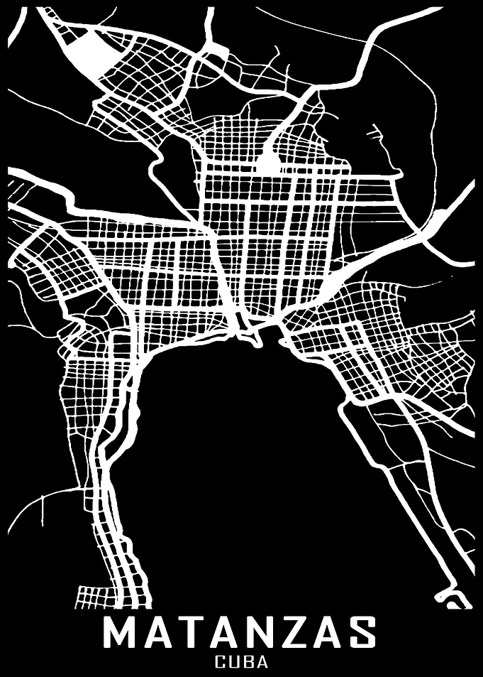 Matanzas Cuba City Map