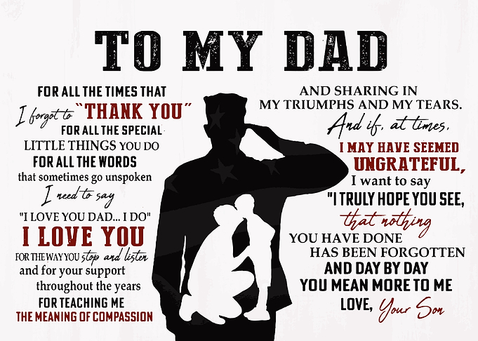 Father day To My Dad
