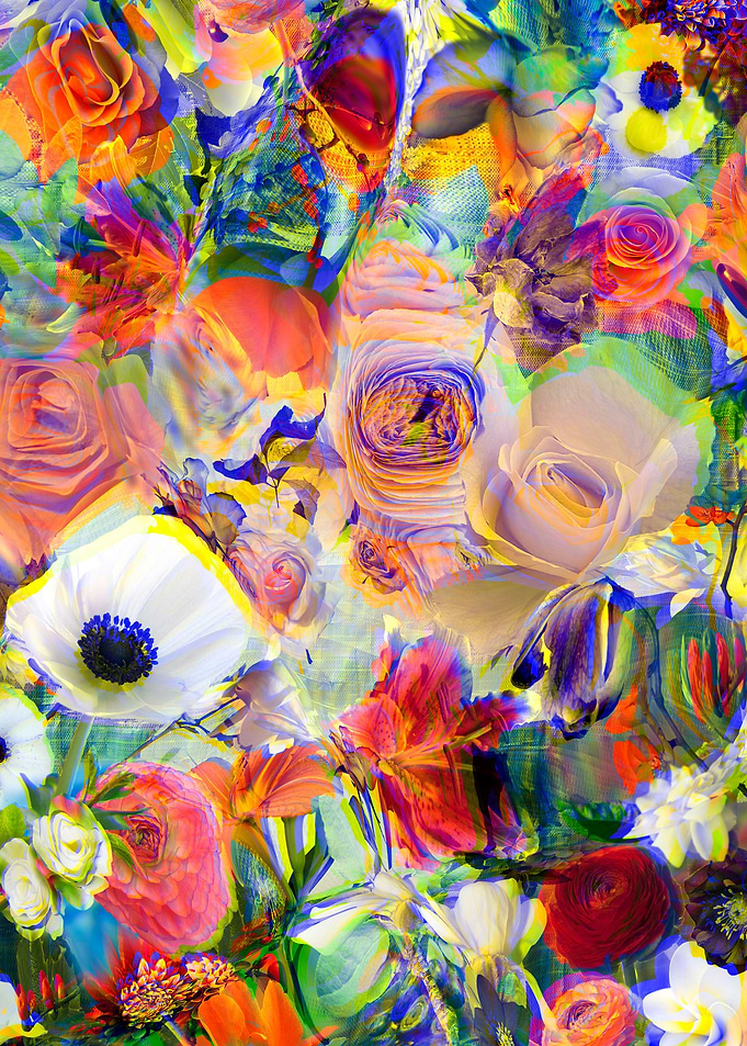 Bright garden