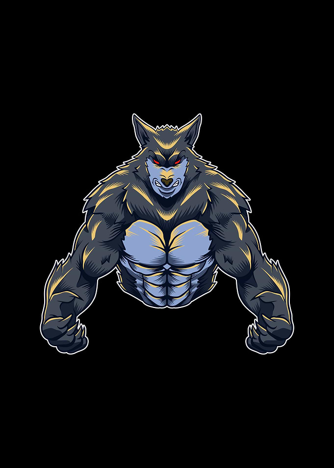bulk angry werewolf