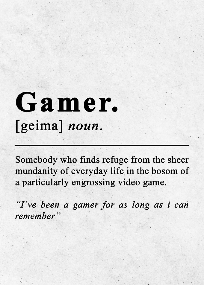 Gamer Boys Game Room