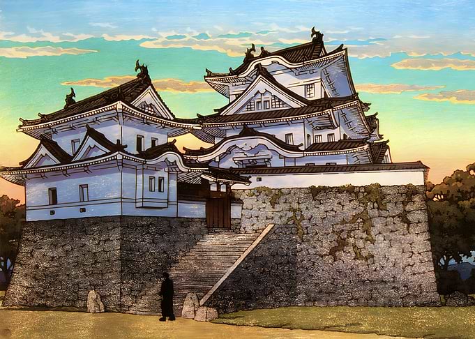 Iga Ueno Hakuho castle