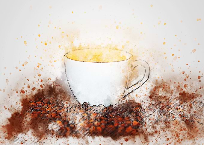 coffee watercolor