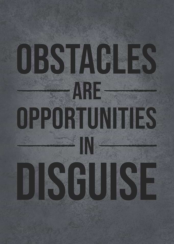 Obstacles vs Opportunities