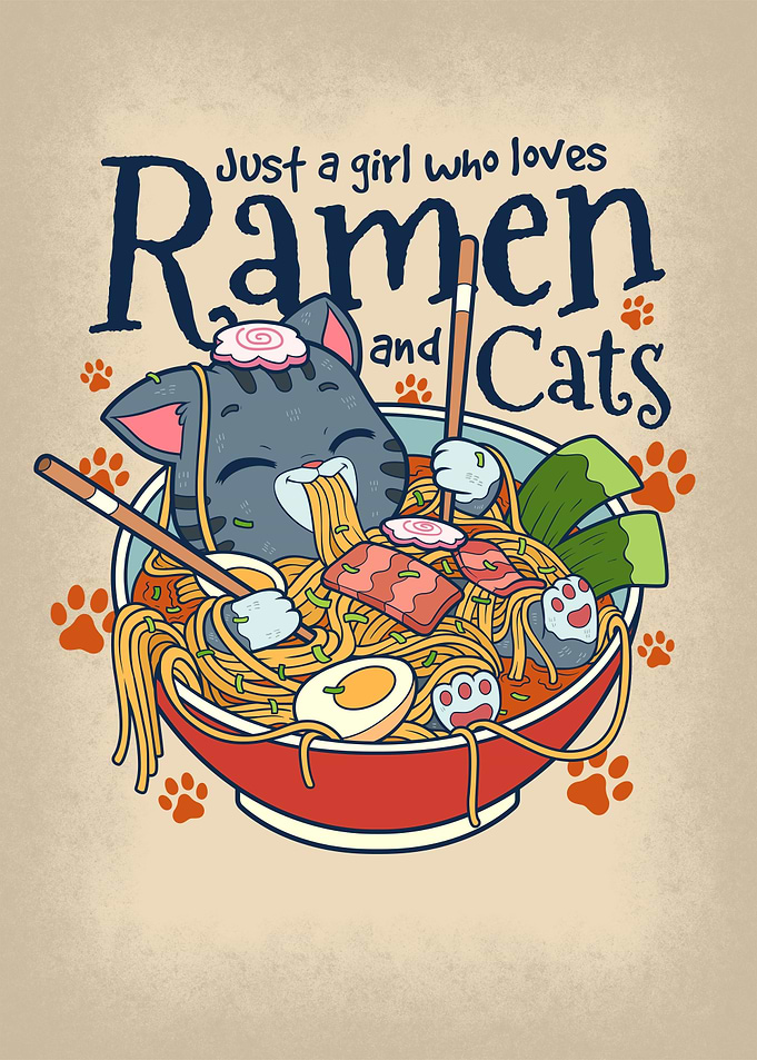 Ramen and Cats