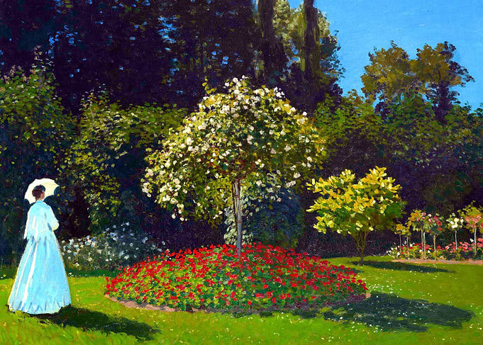 Lady in the Garden