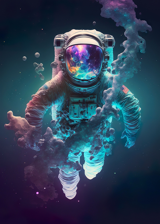 Floating In Outer Space
