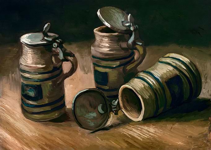 Van Gogh Beer Tankards