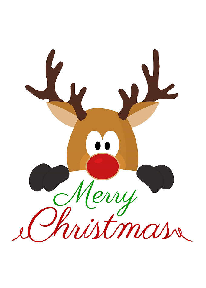 Merry Christmas Reindeer