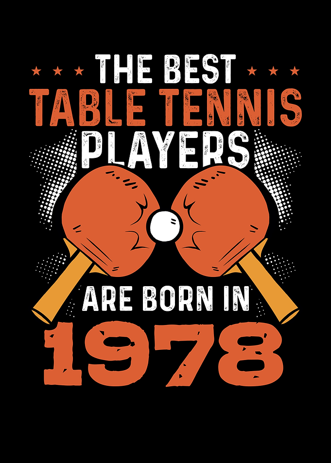 Table tennis player 1978