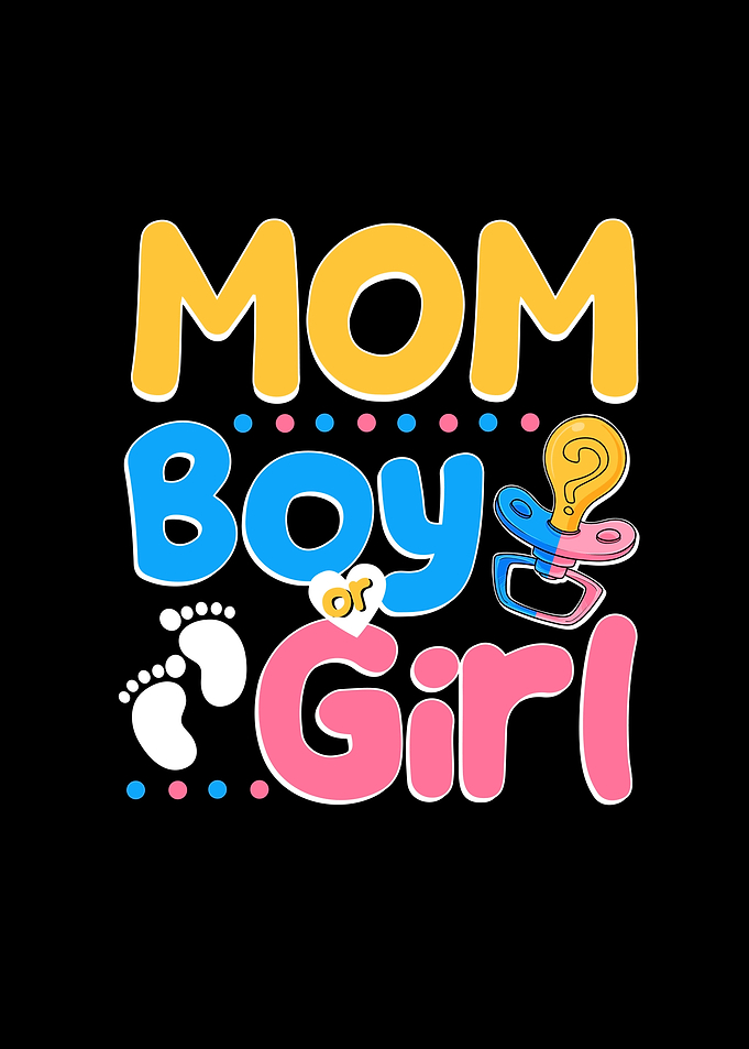 Pink or Blue Mom Loves You