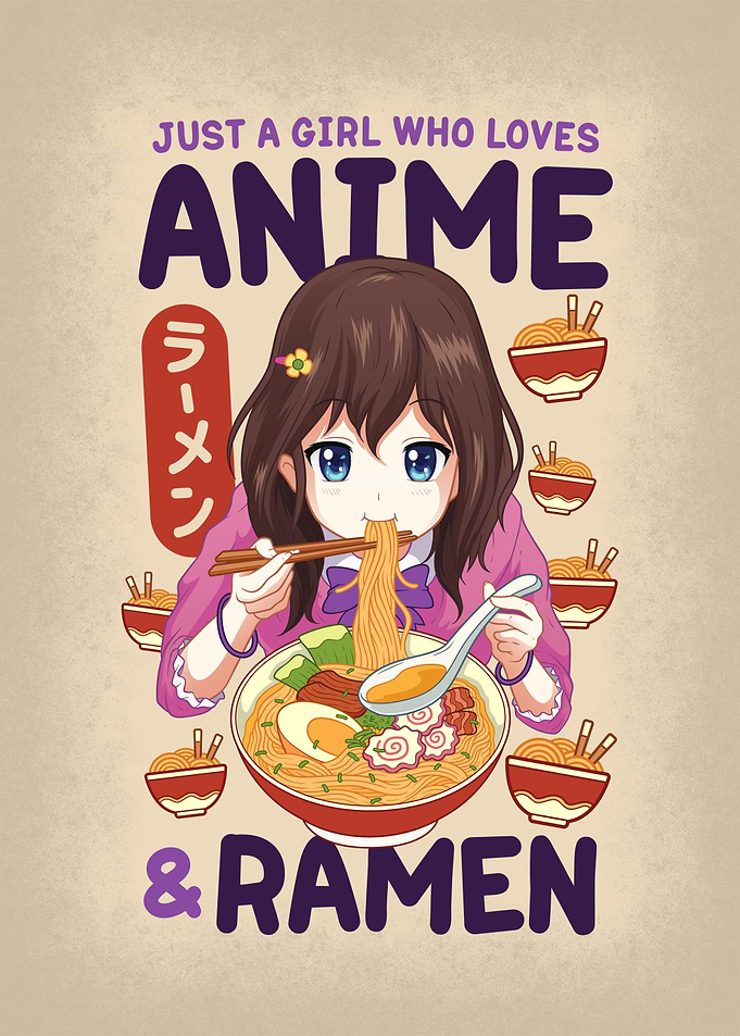 Ramen Anime Girl