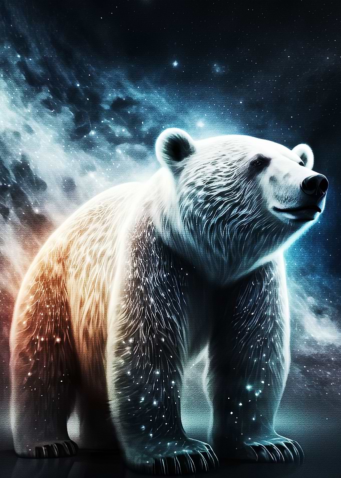 Space White Bear