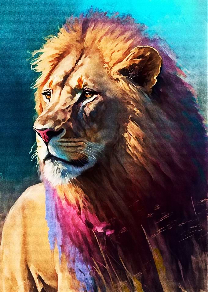Paint Lion