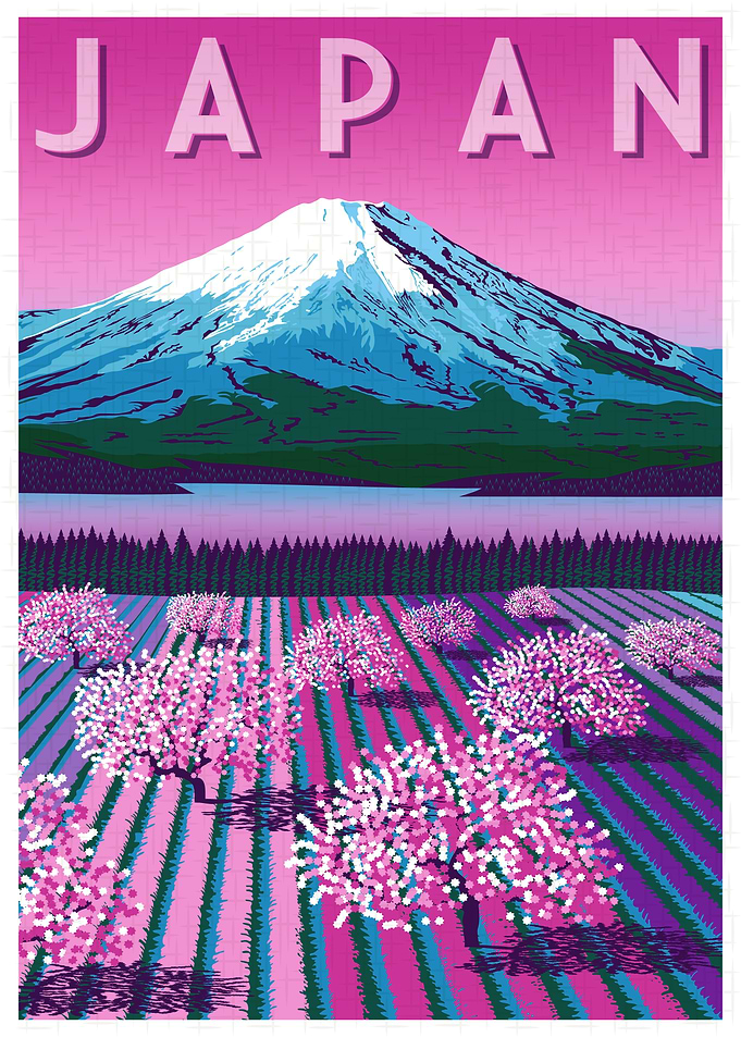 Poster Japan Vintage