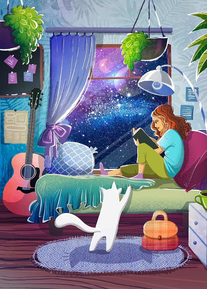 Space in the window