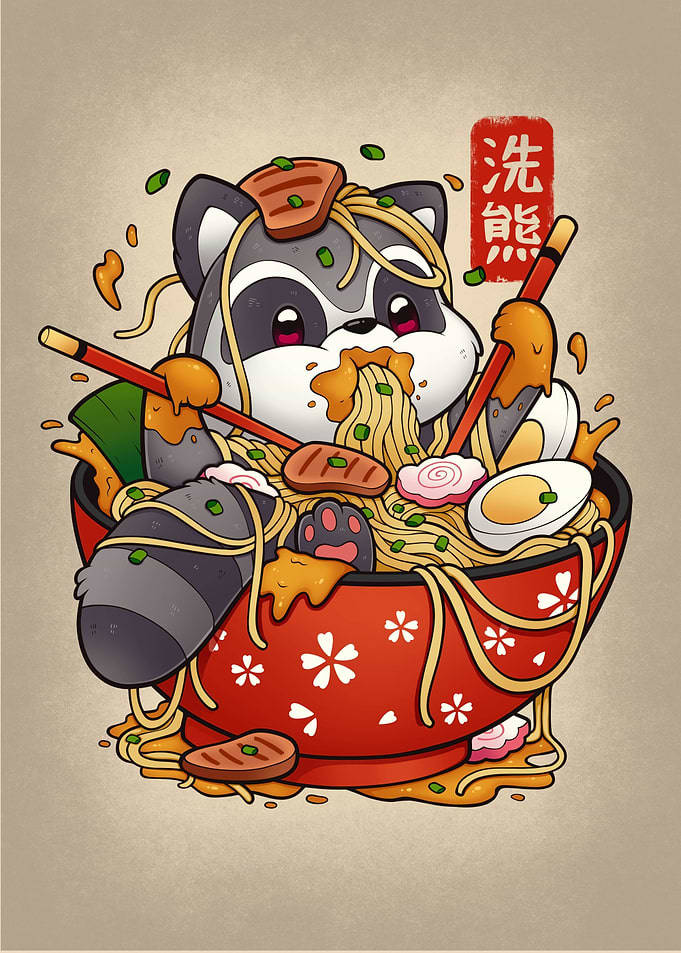 Ramen Raccoon