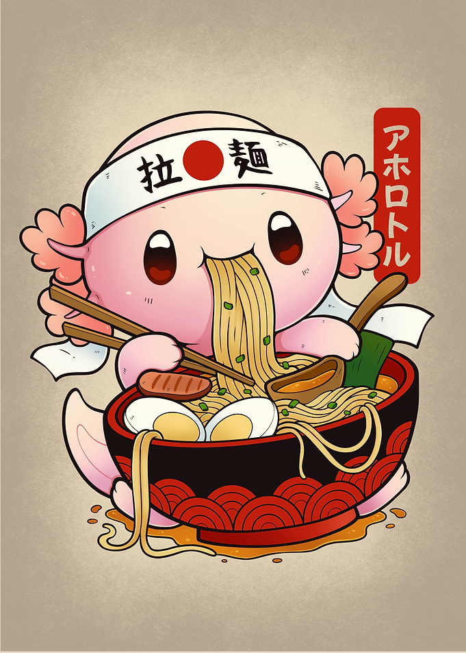 Ramen Axolotl