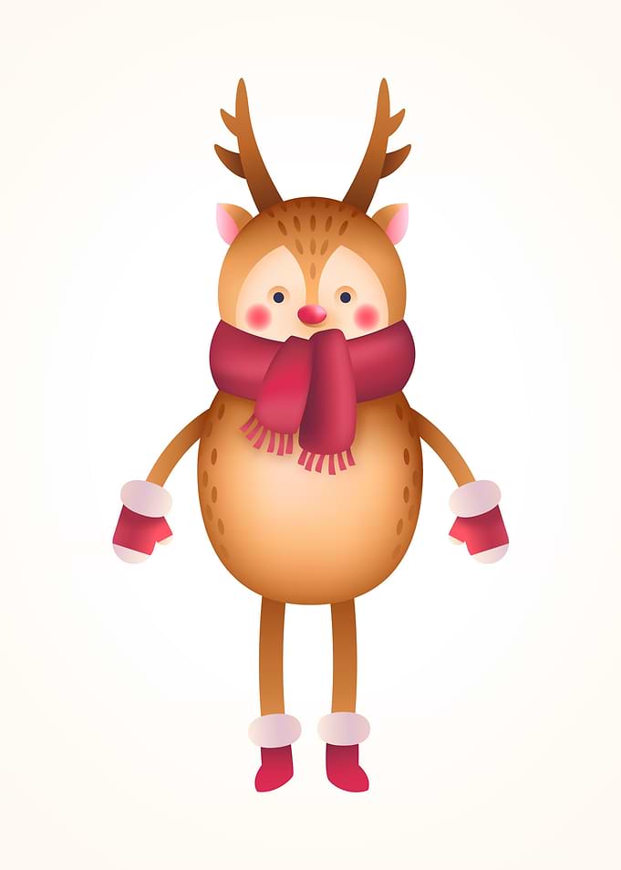 Cute Animal Xmas