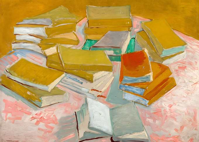 Piles of French Novels