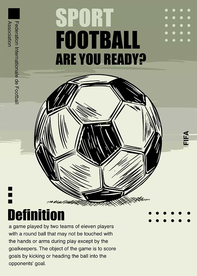 Football poster set