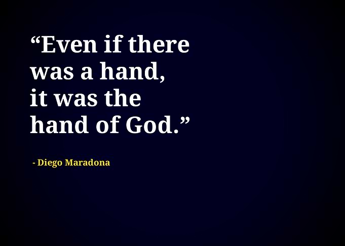 Diego Maradona quotes