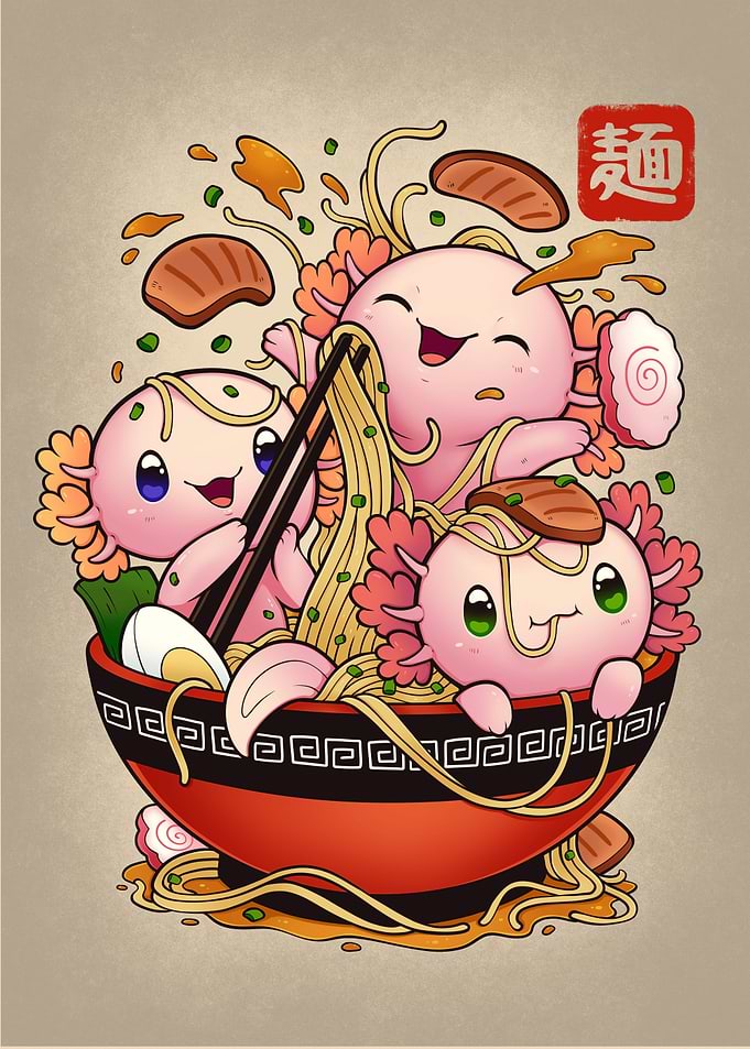 Ramen Axolotls