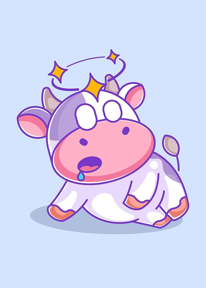cow is feeling so confused