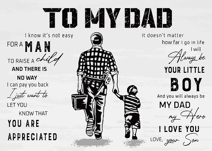 To My Dad Plumber