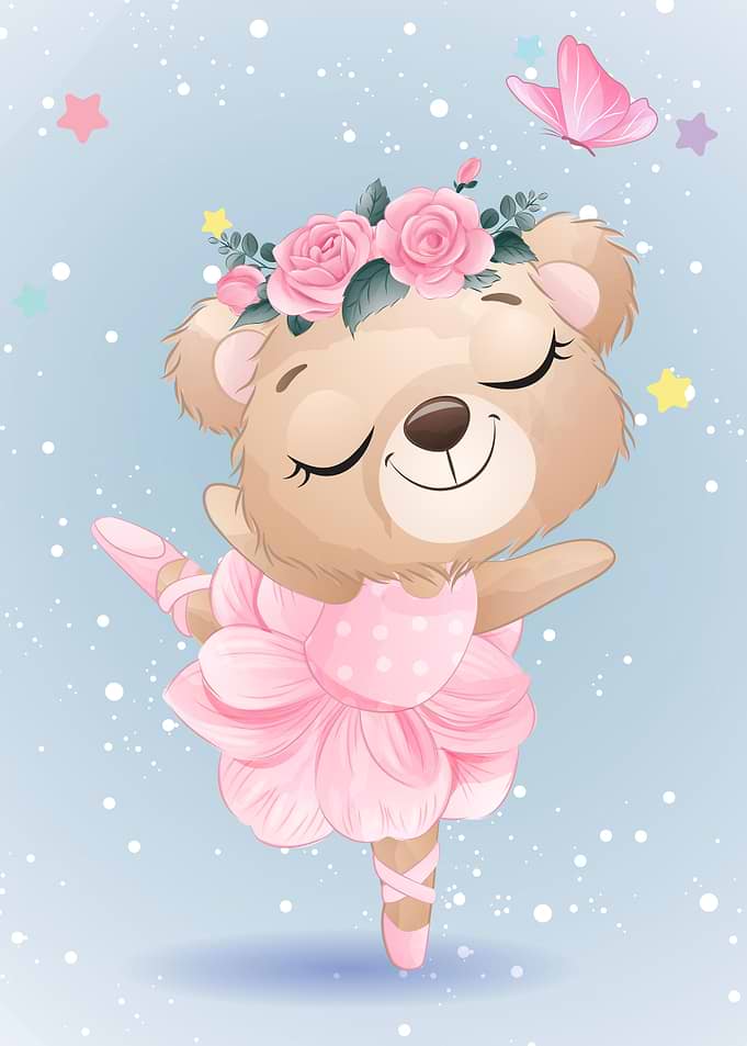 Cute Bear Ballet