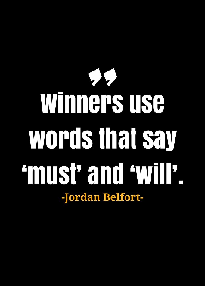 Jordan Belfort quotes