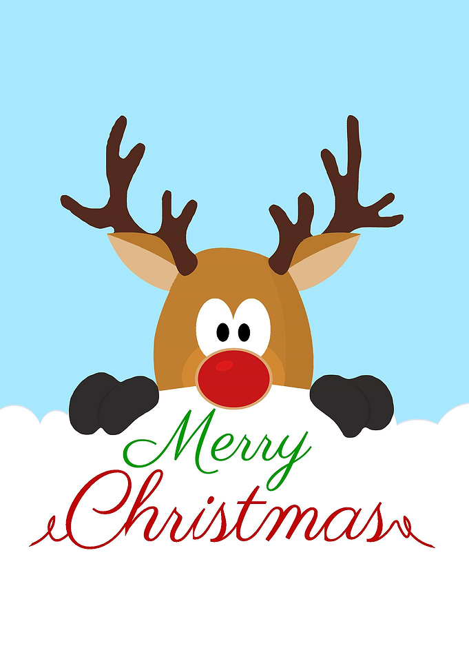 Merry Christmas Red Nose
