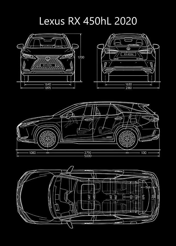 lexus RX 450 hL 2020